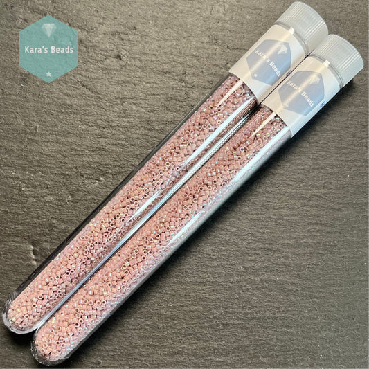 22g Tube 11/0 Miyuki Delica DB0158 Opaque Lilac AB
