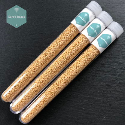 25g Tube 11/0 Miyuki Seed Beads RR11-0493 Opaque Pear