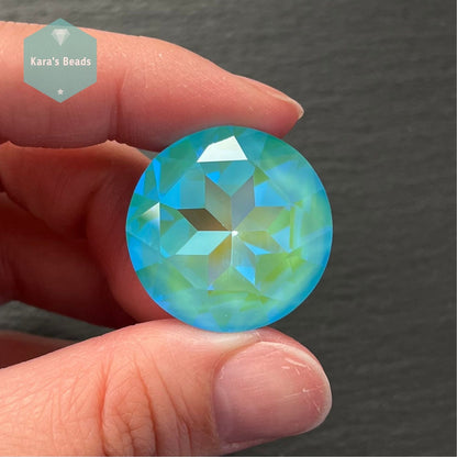 27mm Chaton Aqua 1 pc