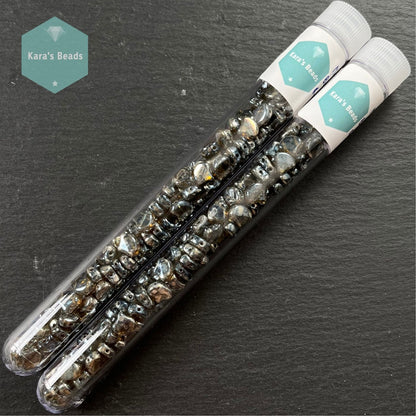 25g Tube Matubo Ginko Beads Black Diamond Rembrandt