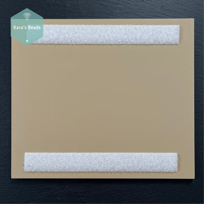 A to AB Bead Tray for Peyote Patterns 28 Compartments Nude Colour