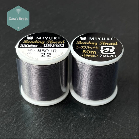 Miyuki Beading Thread 50 m - Col. 22 Stormy Blue