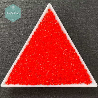 22g Tube 11/0 Miyuki Delica DB727 Opaque Light Siam