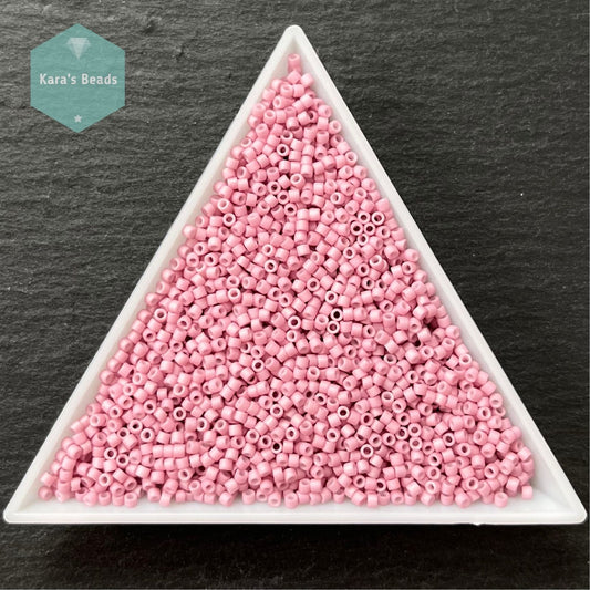 22g Tube 11/0 Miyuki Delica DB0355 Matte Rose