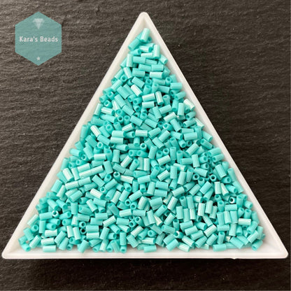 22g Tube 3mm Toho Bugles TB1-55 Opaque Turquoise