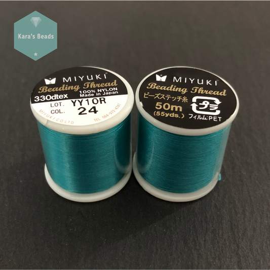 Miyuki Beading Thread 50 m - Col. 24 Blue Azure