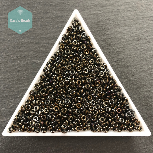 24g Tube 8/0 Toho Demi Round TN8-83 Iris Brown