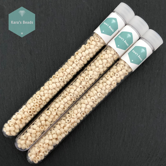 23g Tube 6/0 Toho TR6-51 Opaque Light Beige