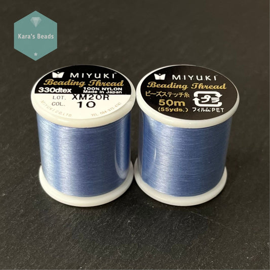 Miyuki Beading Thread 50 m - Col. 10 Light Blue