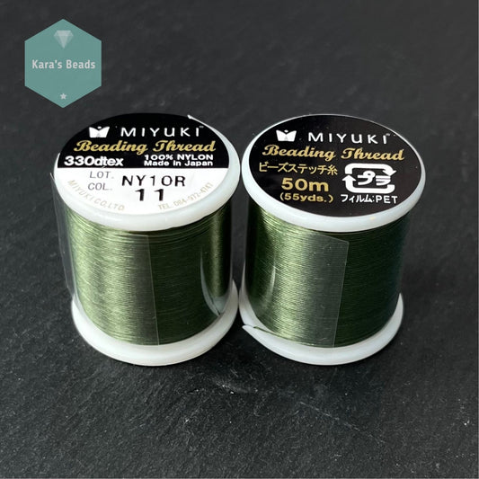 Miyuki Beading Thread 50 m - Col. 11 Green