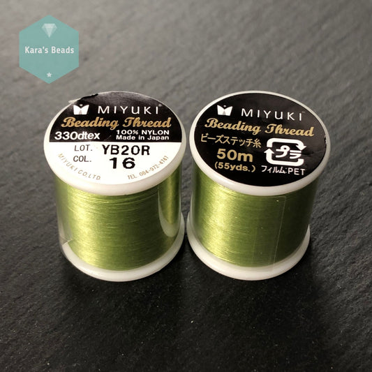 Miyuki Beading Thread 50 m - Col. 16 Peridot