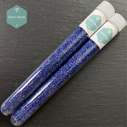 22g Tube 11/0 Miyuki Delica DB0165 Opaque Royal Blue AB