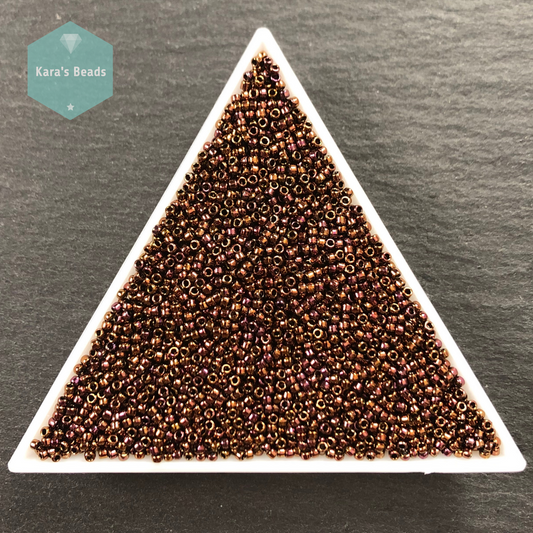 25g Tube 15/0 Toho TR15-224 Olympic Bronze