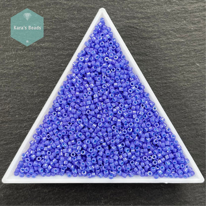 22g Tube 11/0 Miyuki Delica DB0661 Dyed Opaque Purple