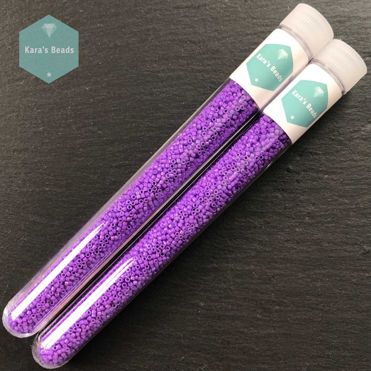 22g Tube 11/0 Miyuki Delica DB1379 Opaque Violet