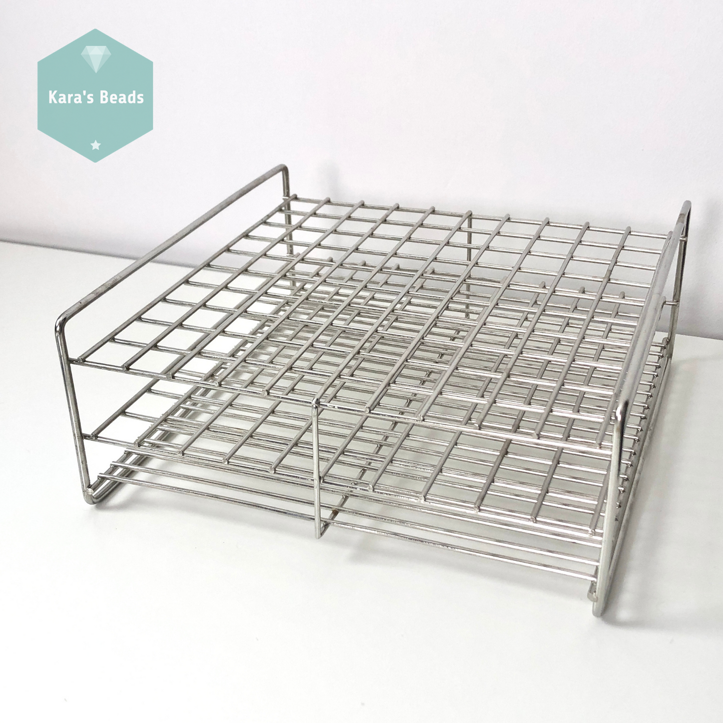 Metal Wire Tray for 100 Bead Tubes