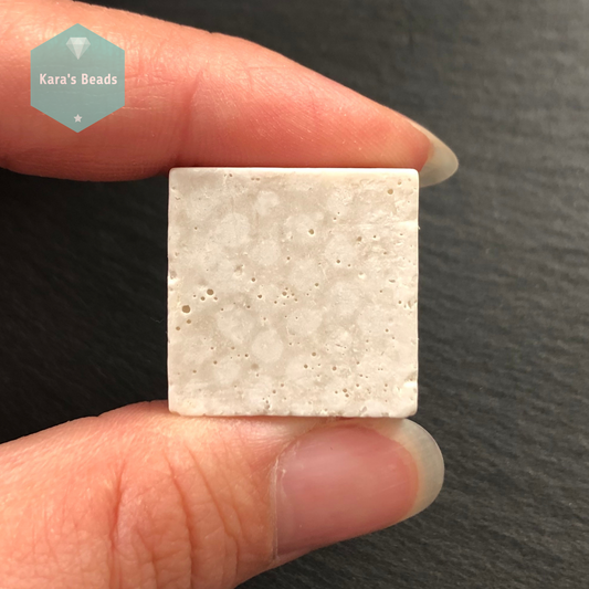 23x23 mm Gold Brushed Ceramic Tile Random Pattern 1 pc