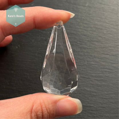 5 cm Acrylic Crystal Drop Pendant Bead 1 pc