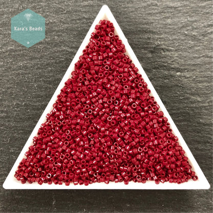 22g Tube 11/0 Miyuki Delica DB1134 Opaque Currant