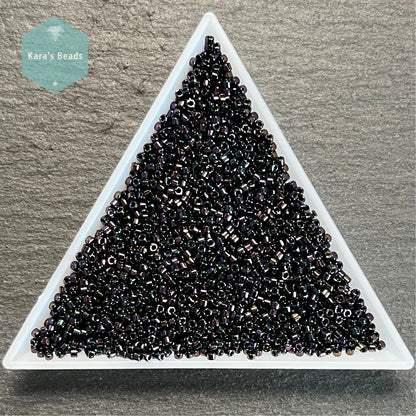 22g Tube 11/0 Miyuki Delica DB0004 Purple Iris