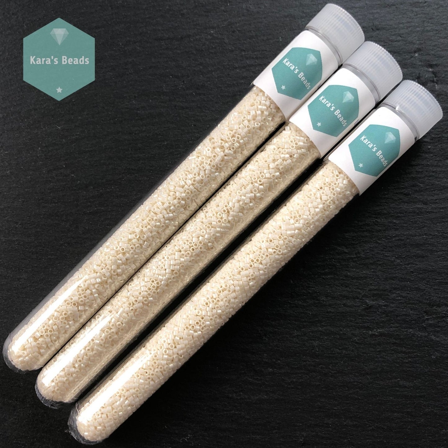 22g Tube 11/0 Miyuki Delica DB203 Ceylon Light Yellow