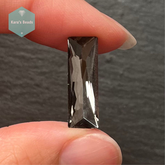 21x7 mm Princess Cut Baguette Black Diamond 1 pc