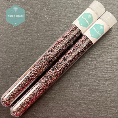 22g Tube 11/0 Miyuki Delica DB0312 Matte Metallic Copper