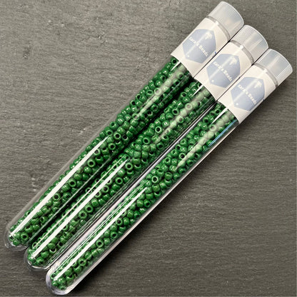 23g Tube 6/0 Toho TR6-47H Opaque Pine Green