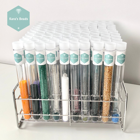 Metal Wire Tray for 100 Bead Tubes