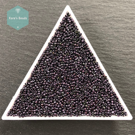 25g Tube 15/0 Toho TR15-90 Metallic Purple Iris